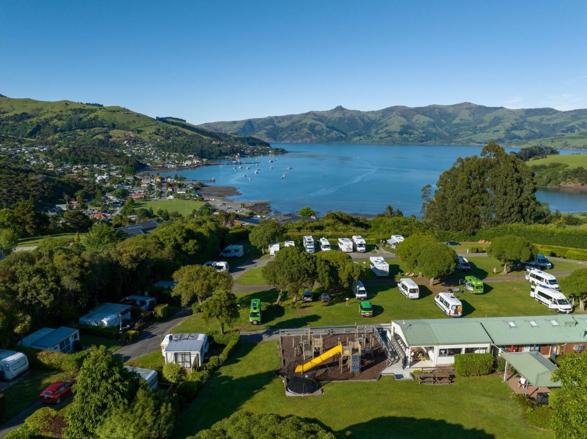 Akaroa Top 10 Holiday Park ภายนอก รูปภาพ
