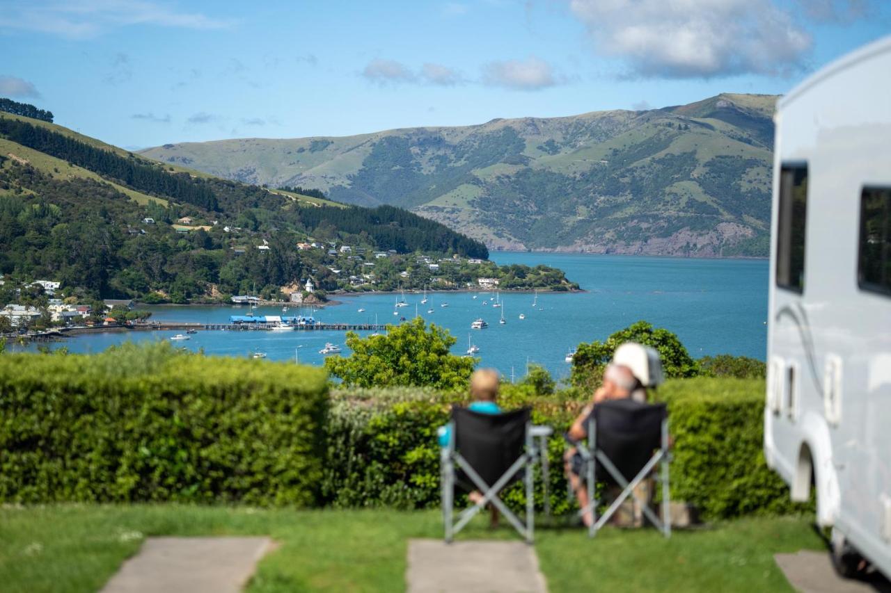Akaroa Top 10 Holiday Park ภายนอก รูปภาพ