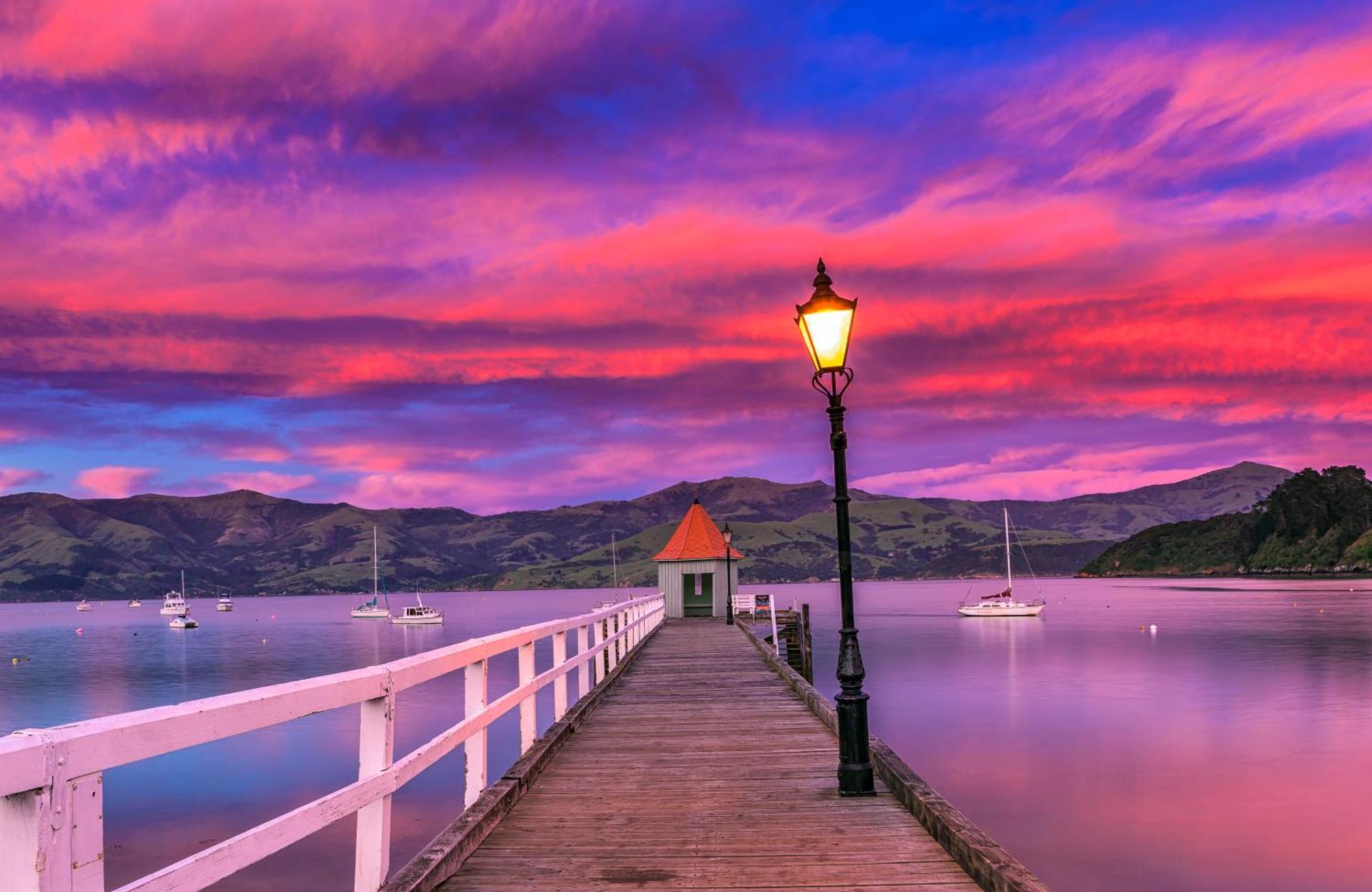 Akaroa Top 10 Holiday Park ภายนอก รูปภาพ